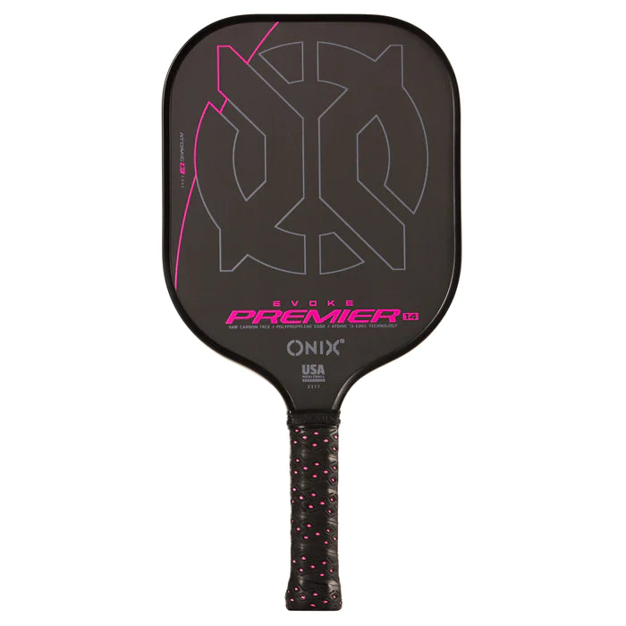 EVOKE PREMIER PRO RAW CARBON PICKLEBALL PADDLE
