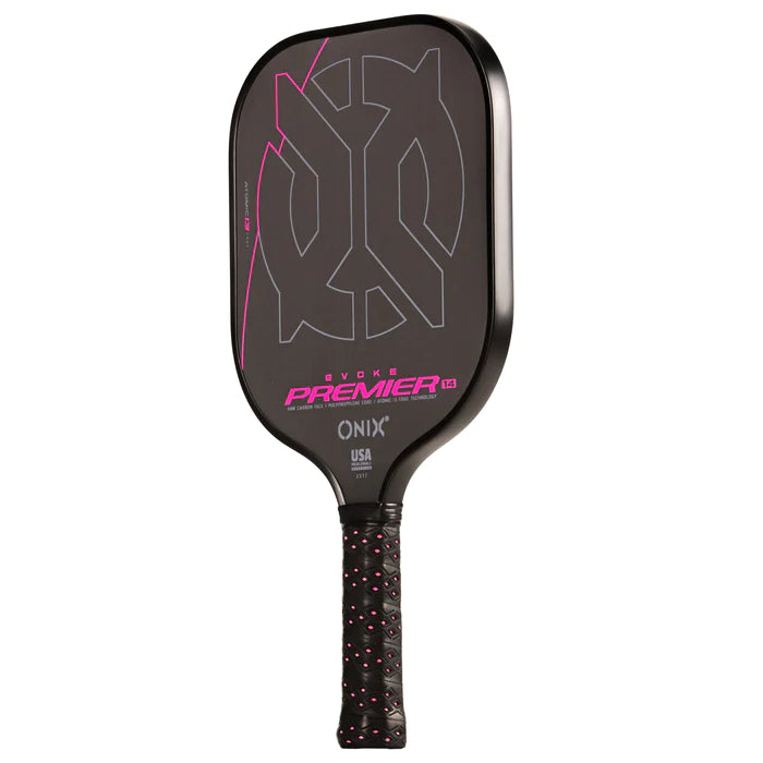 EVOKE PREMIER PRO RAW CARBON PICKLEBALL PADDLE