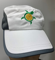 White Purely Pickleball Mesh Running Hat by Purely Pickleball sold by Purely Pickleball