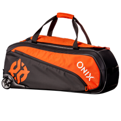 Orange Pro Team Wheeled Duffel Bag by Purely Pickleball sold by Purely Pickleball