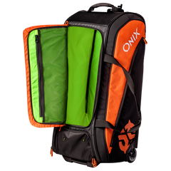 Orange Pro Team Wheeled Duffel Bag by Purely Pickleball sold by Purely Pickleball