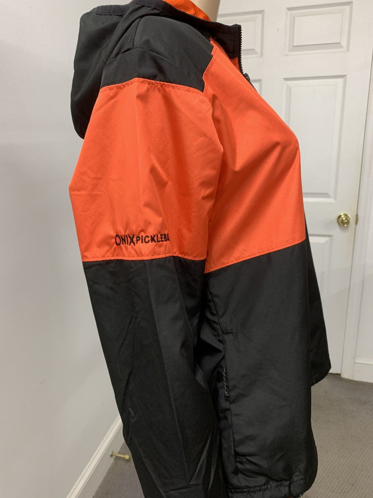 Orange/Black Series X Ladies Jacket - Orange by Purely Pickleball sold by Purely Pickleball
