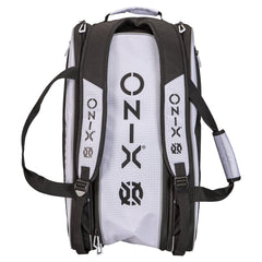 White & Black Pro Team Paddle Bag by Purely Pickleball sold by Purely Pickleball