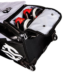 Orange Pro Team Wheeled Duffel Bag by Purely Pickleball sold by Purely Pickleball