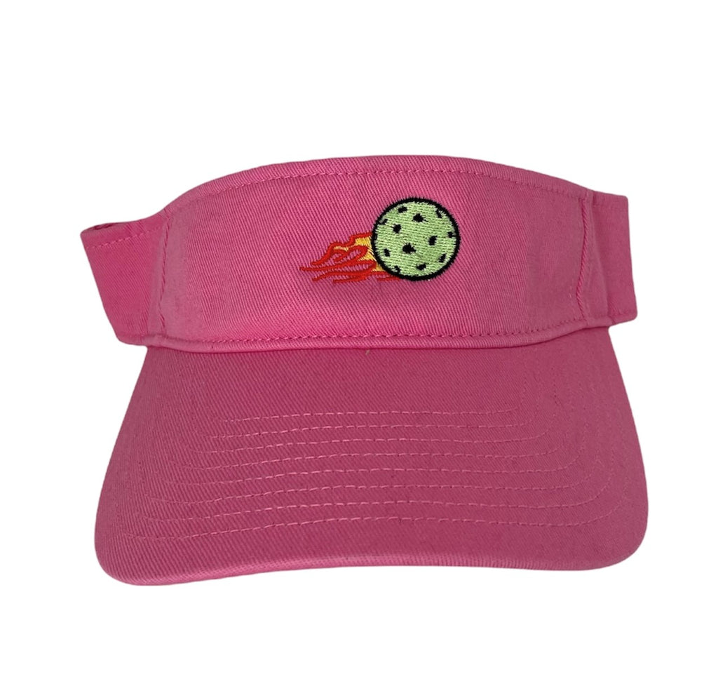 Purely Pickleball Pink Visor by Purely Pickleball sold by Purely Pickleball