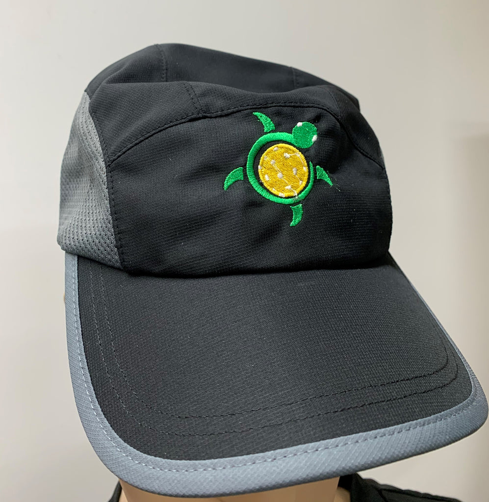 White Purely Pickleball Mesh Running Hat by Purely Pickleball sold by Purely Pickleball