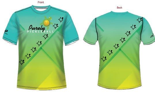 Purely Pickleball SS Elite Pickleball Shirt- Men by Purely Pickleball sold by Purely Pickleball