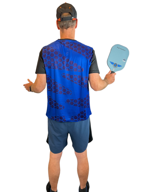 Purely Pickleball Royal Shirt