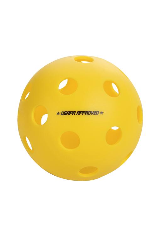 Yellow FUSE INDOOR BALLS by purelypickleball sold by Purely Pickleball