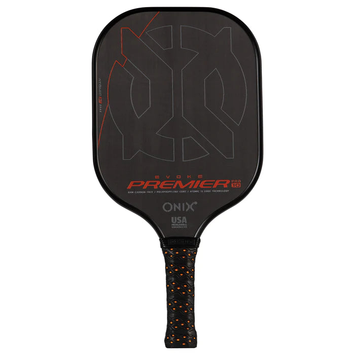 EVOKE PREMIER PRO RAW CARBON PICKLEBALL PADDLE