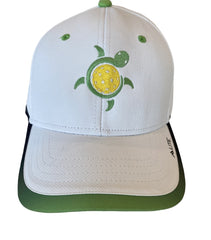 Purely Pickleball Hat Lite- White/ Green by Purely Pickleball sold by Purely Pickleball