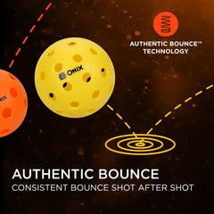 Yellow PURE 2 OUTDOOR BALLS by purelypickleball sold by Purely Pickleball