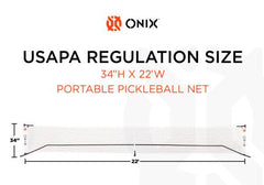 2 IN 1 PORTABLE NET SYSTEM by purelypickleball sold by Purely Pickleball