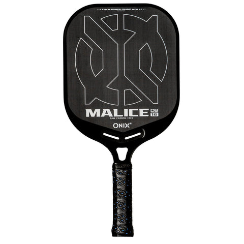 Malice DB Open Throat RAW Carbon Fiber Pickleball Paddle