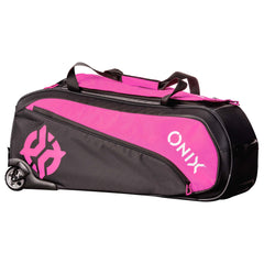 Pink Pro Team Wheeled Duffel Bag by Purely Pickleball sold by Purely Pickleball