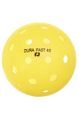 Yellow Dura Fast 40 by purelypickleball sold by Purely Pickleball