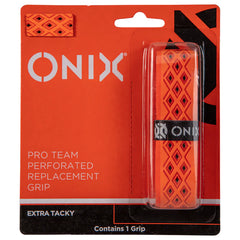 Orange PRO TEAM PERFORATED REPLACEMENT GRIP by Purely Pickleball sold by Purely Pickleball