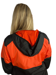 Orange/Black Series X Ladies Jacket - Orange by Purely Pickleball sold by Purely Pickleball