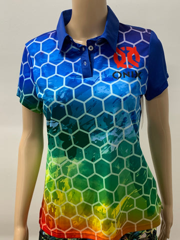  Womens Short Sleeve Polo by Purely Pickleball sold by Purely Pickleball